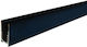 Aca Mounting Rail for Lighting Fixtures Black MS1MB