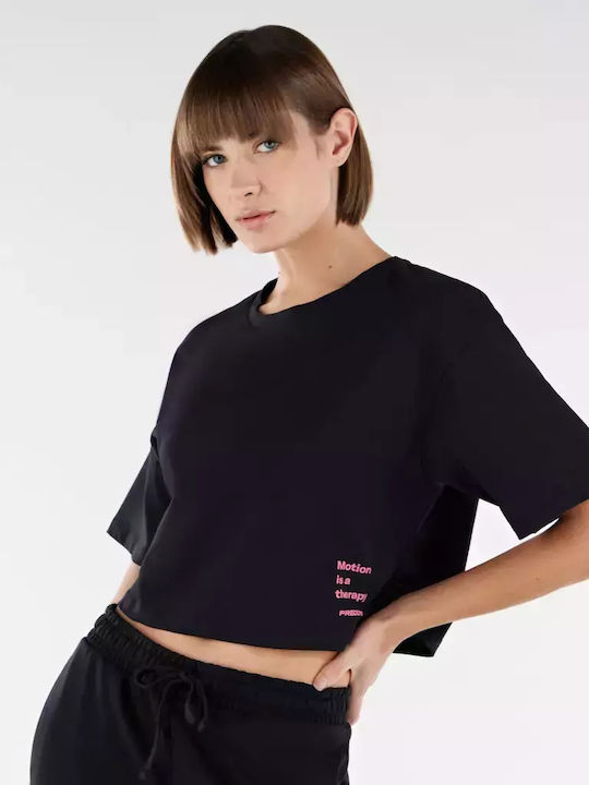 Freddy Damen Sommerliches Crop Top Baumwolle Ku...