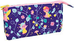 Milan Fairytale Pencil Case with 3 Compartments Multicolored