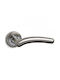 Rosetta Knob N245 Nickel matt-Chrome 140mm Piece Right for Front Door