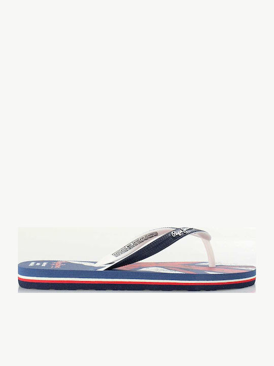 Παιδικές Σαγιονάρες Flip Flops Μπλε Beach Flag