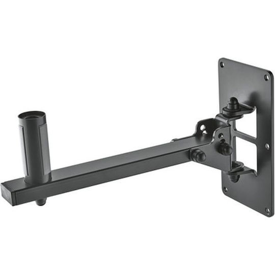 Konig & Meyer 24169 PA Speaker Wall Mount in Black Color