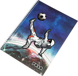 Polo Spiral Notebook Ruled A4 120 Sheets 4 Subj...