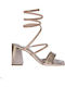 Sandalen Rosegold
