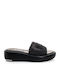 Odina Women's Platforms Summer Slippers Style Black