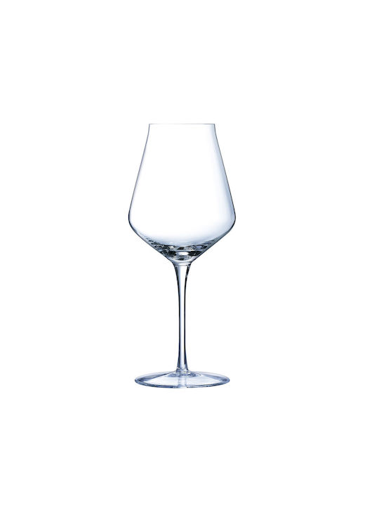 Chef & Sommelier Soft Reveal Σετ Ποτήρια για Λευκό Κρασί από Γυαλί Κολωνάτα 400ml 6τμχ