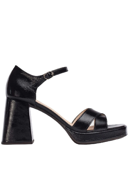 Leather Sandals Black