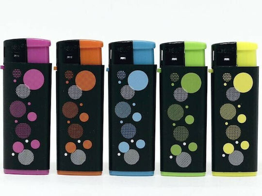 Leonflame Blacklight Mini Brichetă Cu Flacără În Culoare Neagră (Culori Diverse)