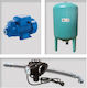 Plus 303507 Single Phase Water Pressure Pump with Vertical 60 Litre Container 370W