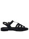 Piccadilly Women's Flat Sandals Anatomic in Black Color