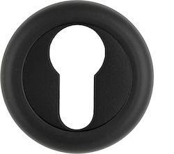 Roline Rosette - Door Escutcheon Black