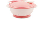 Lorelli Baby Food Bowl made of Plastic Pink 2pcs