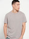 Funky Buddha Men's Short Sleeve T-shirt Gray