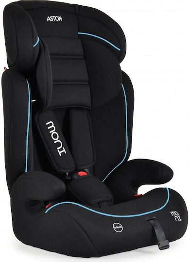 Moni Aston Baby Car Seat High-back Booster Turquoise 9-36 kg