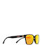 Red Bull Spect Eliot Unisex Γυαλιά Ηλίου με Μαύρο Κοκκάλινο Σκελετό και Πορτοκαλί Φακό ELIOT-003P