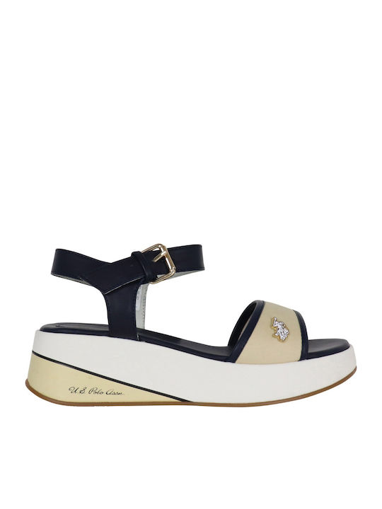 U.S. Polo Assn. Glory Летни Дамски Платформи Тъ...