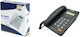 KX-T8207 Corded Phone Office for Elderly Black KX-T8207