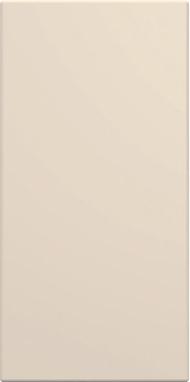 Hager Dune Gallery Schalterabdeckung in Beige Farbe WXF688D
