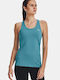 Racer Women's Summer Blouse Sleeveless Petrol