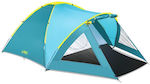 Bestway Pavillo Activemount Σκηνή Camping Igloo Μπλε για 3 Άτομα 210x140x130εκ.