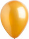 Set of 100 Balloons Latex Gold