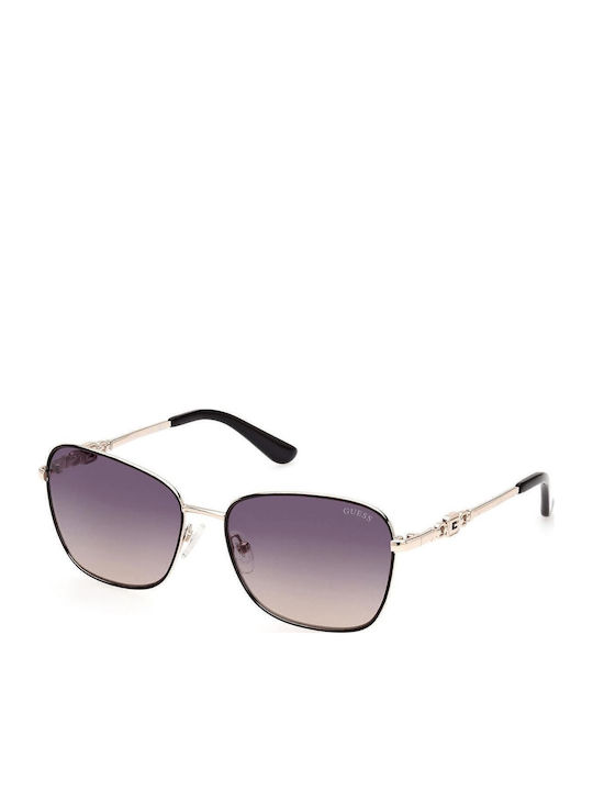 Guess Unisex Γυαλιά Ηλίου με Ασημί Μεταλλικό Σκ...