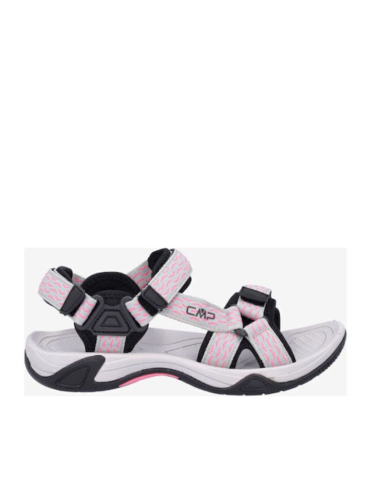 Hamal Ice Women's Flat Sandals Sporty in Gray Color
