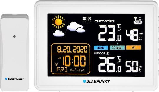Blaupunkt 311874 Digital Weather Station Tabletop White