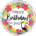 Balloon Foil Birthday-Celebration Round 46cm