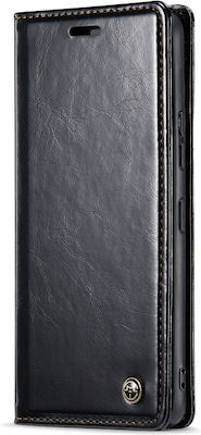 Caseme Leather Synthetic Leather Wallet Black (Galaxy A54)