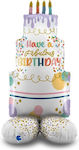 Balloon Jumbo Birthday-Celebration Multicolour 123cm