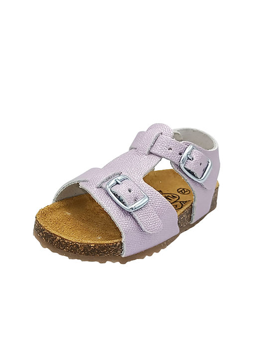 Plakton Kinder Sandalen Anatomisch Flieder