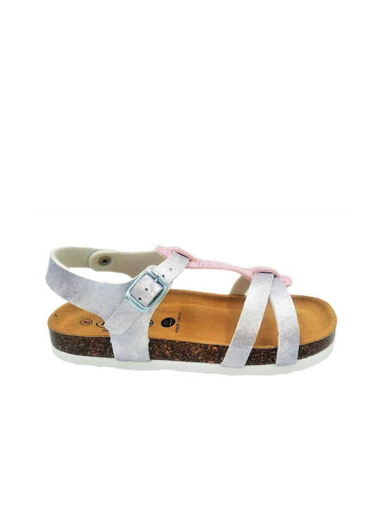 Plakton Kids' Sandals Anatomic Silver