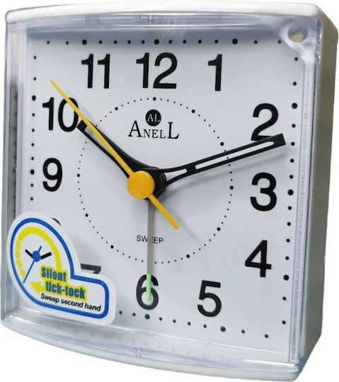 Anell Tabletop Clock with Alarm ML002W Anell Tabletop Clock with Alarm ML002W