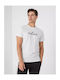 4F Men's Short Sleeve T-shirt White