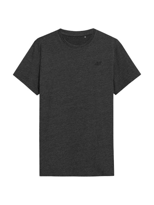 4F Men's Short Sleeve T-shirt Gray