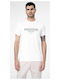 4F Men's Short Sleeve T-shirt White