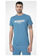 4F Men's Short Sleeve T-shirt Blue