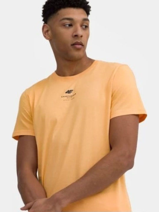 4F T-Shirt Orange