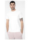 4F Men's Short Sleeve T-shirt White