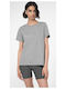 4F κοντομάνικη Damen T-shirt Gray