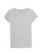 4F Damen Sport T-Shirt Gray