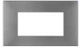 Lineme Switch Frame in Silver Color 50-00424-10