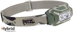 Petzl Lumină de lucru și de sit, cu baterie Lanternă de Cap LED Impermeabil IP67 cu Luminozitate Maximă 450lm Aria 2 LR03