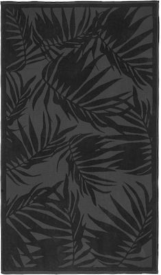 Beauty Home Beach Towel Cotton Charcoal 160x86cm.