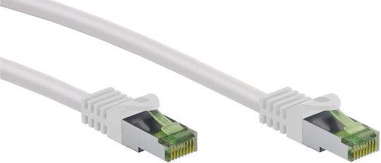 Goobay S/FTP Cat.8.1 Network Cable Ethernet 3m White