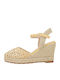 Women's Platform Espadrilles Beige