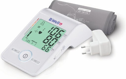 B-Well Electronical Blood Pressure Monitor Arm with Arrhythmia Detection MED-55