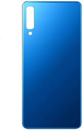 Batterieabdeckung Hinten Blau für Galaxy A7 2018
