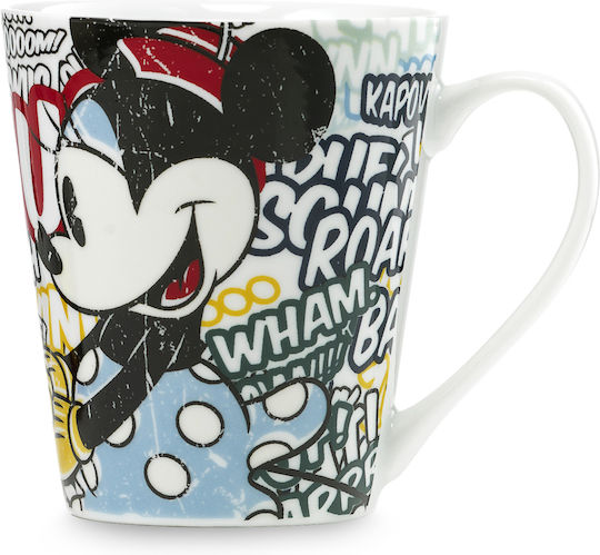 Disney Mickey And Minnie Κούπα από Πορσελάνη Πολύχρωμη 380ml